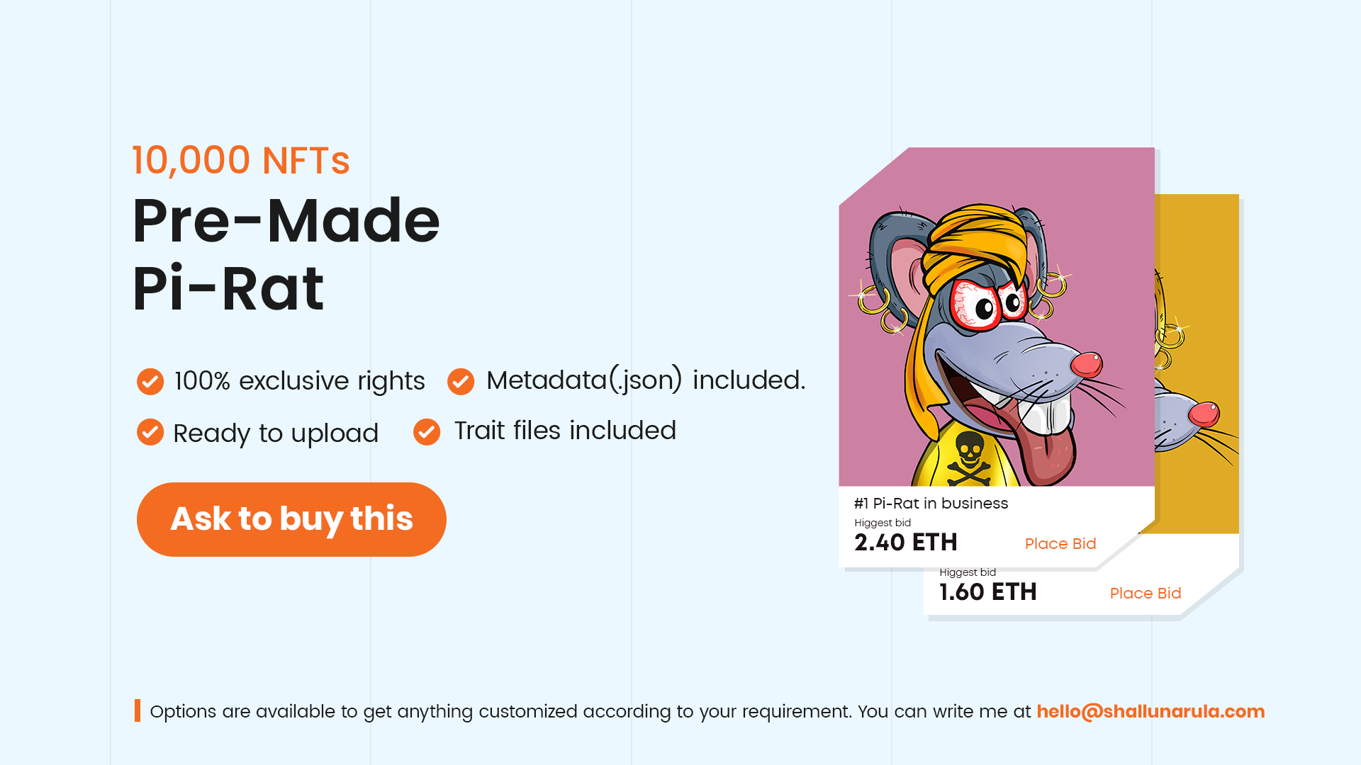 Pi Rat Readymade NFT